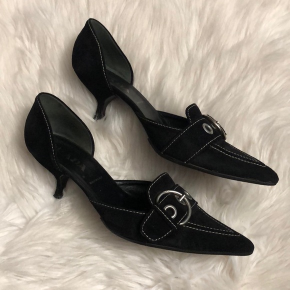 🌺🌺🌺Prada shoes size 39 1/2 black - Picture 6 of 8